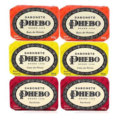 Imagem de Sabonete Phebo Kit 6und 90G Prosperidade, Proteção e Renovação