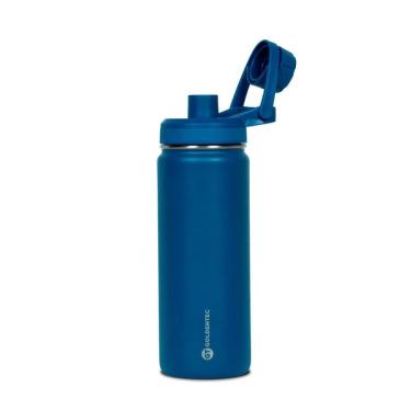 Imagem de Garrafa Térmica Goldentec Colors - 500ml - Inox - Quente/Frio por ate 24h - BPA Free - Azul - 60050