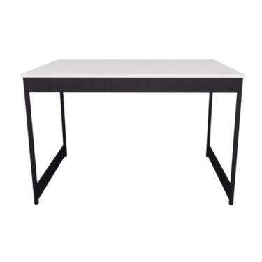 Imagem de Mesa Sala De Estar E Jantar Estilo Industrial Madeira Pés De Aço Wild 