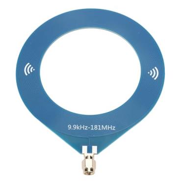Imagem de Mini Antena SW, 9,9kHz a 181MHz BB Loop Antenna Com Conector SMA, Antenas de Ondas Curtas de Loop Portátil para Camping Ao Ar Livre (Anexa interna do fio interno)