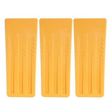 Imagem de Cunhas de Corte de árvores Com Picos, Dividindo As Cunhas de Plástico de Cunha Ferramentas e Equipamentos de Madeira para Cortar a Abds Plástico de Madeira (3pcs 200mm tipo)