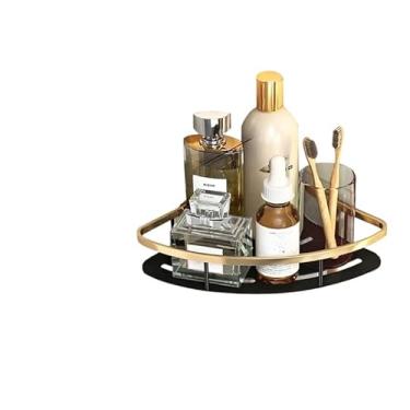 Imagem de SUPORTE PARA SHAMPOO PARA USO NO BANHEIRO NA PAREDE De Alumínio Suporte Organizador Multiuso(1PCS A （Ouro negro）)