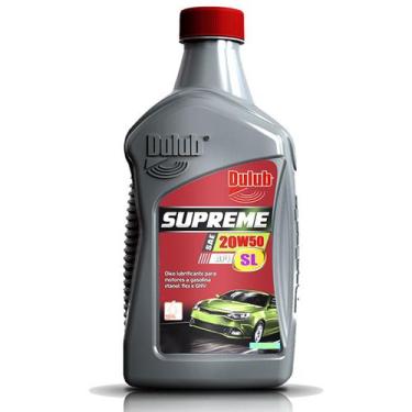 Imagem de Óleo De Motor Lubrificante Dulub Supreme 20w50 Mineral Api SL - 1 Litr