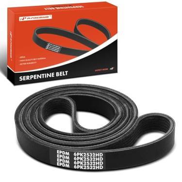 Imagem de A-Premium Correia de transmissão serpentina do motor compatível com Ford, Starcraft Bus...