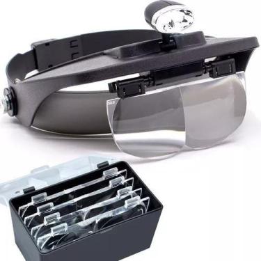 Imagem de Lupa Cabeça Led Profissional Estetica Eletronica Dentista - Machadobr2