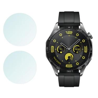 Imagem de Película de Vidro Compatível Com Huawei Watch GT 4 - 02 Unidades - Poo