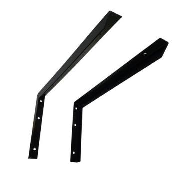 Imagem de Kit 2 Suporte Mão Francesa para Granito Pia Mármore Bancada Reforçado 