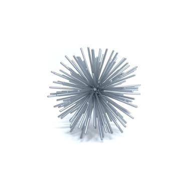 Imagem de Enfeite Ouriço Prateado P