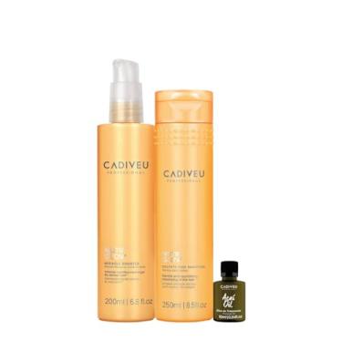 Imagem de Kit Cadiveu Professional Nutri Glow Shampoo Pré-Shampoo e Açaí Oil (3 produtos)