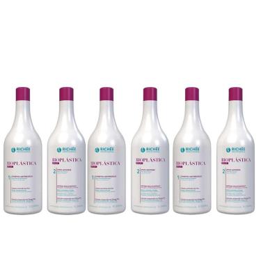 Imagem de Richée Bioplástica Capilar Escova Progressiva 3 Kits (2 X 1 Litro)