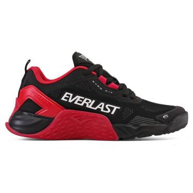 Imagem de Tênis Everlast Climber Ultra Masculino, 39, Preto, Vermelho