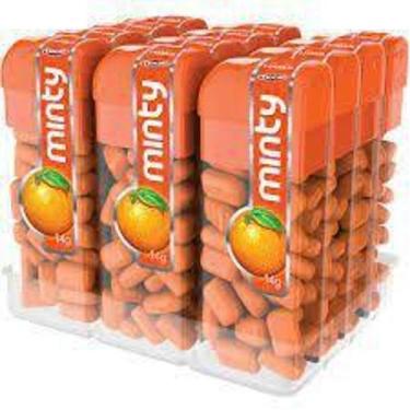 Imagem de Pastilha Mini Minty Laranja 12un x 14gr Docile