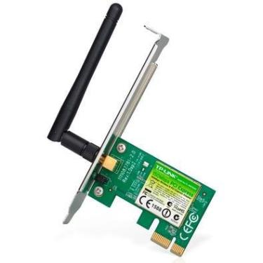 Imagem de Placa De Rede Tp-Link Wireless, N150MBps, Pci Express -Tl-Wn781nd