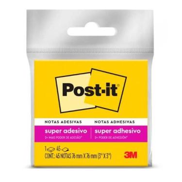 Imagem de Post-It 76x76 45 Folhas - 3M, Amarelo