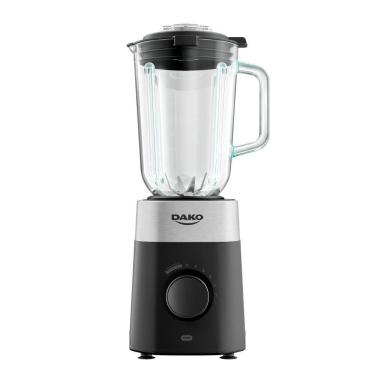 Imagem de Liquidificador Dako Com Jarra De Vidro Preto 1200W 2L 110V