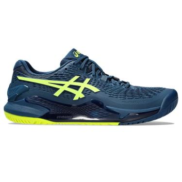Imagem de Tênis Asics Gel Resolution 9 Masculino - Marinho+Amarelo