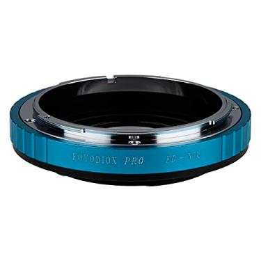 Imagem de Fotodiox Adaptador de montagem de lente - compatível com lentes SLR Canon FD e FL de 35 mm para câmeras Nikon F Mount D/SLR