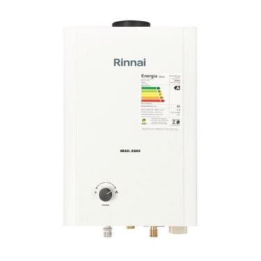 Imagem de Aquecedor a Gás GLP Mecânico Rinnai, MO7BP, 7 Litros, Exaustão Natural 