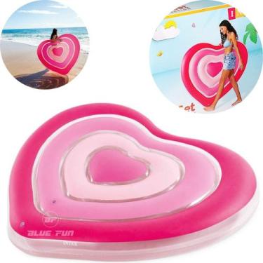 Imagem de Colchão Inflável Coração Sweetheart Float Grande - Intex 58727