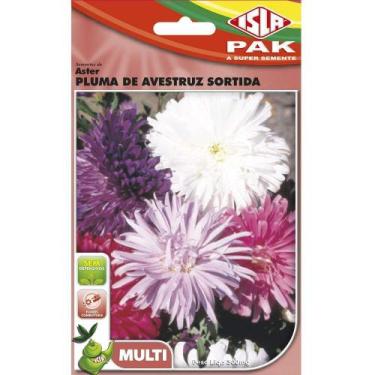 Imagem de Semente Isla Multi Flores Aster Pluma de Avestruz