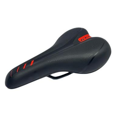 Imagem de Selim Banco Gel Confortável GTA MTB Speed Ergonômico, Vermelho
