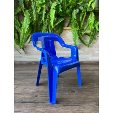 Imagem de Poltrona Infantil Plastica Super Resistente (Azul)