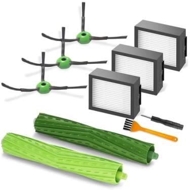 Imagem de Acessórios de peças de reposição para iRobot Roomba E&I&J Series - Serve para e5 e6 e7 i1 i1+ i2 i3 i3+ i4 i4+ i6 i6+i7 i7+ i8 i8+ j6+ j7 j7+, Combo i5 i5+j5 j5+ Aspirador - 1 conjunto de escovas