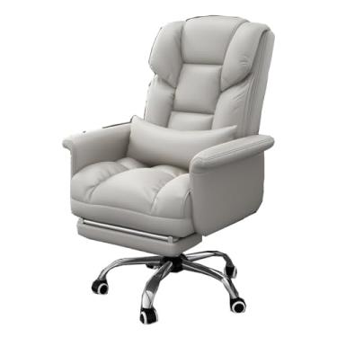 Imagem de Cadeira de escritório ergonômica cadeira de escritório reclinável giratória para jogos para escritório doméstico chefe dormitório cadeira de computador