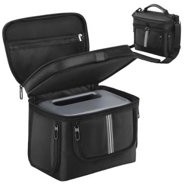 Imagem de Rrlihjgu Para Estação de Energia - Organizador de Eletrónicos Impermeável,Portátil Com Alça e Assento Para Campismo Praia Piquenique BBQ