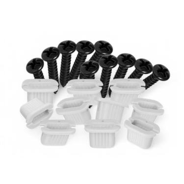 Imagem de Kit 10 Bucha Com Parafuso Fixação Soleira Uno Premio Elba - NK