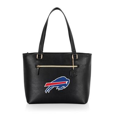 Imagem de PICNIC TIME Bolsa térmica NFL Buffalo Bills Uptown, lancheira isolada, bolsa de praia estilosa e macia (preta)