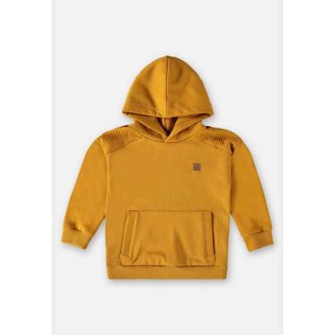 Imagem de Blusão em Moletom Infantil Menino Up Baby, Amarelo, 1