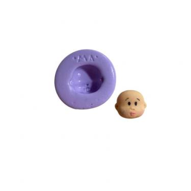 Imagem de F1157 molde de silicone rosto confeitaria biscuit - confeitaria dos mo