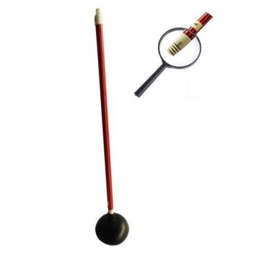 Imagem de Desentupidor De Vaso Sanitário Cabo De Madeira - 4 Irmãos