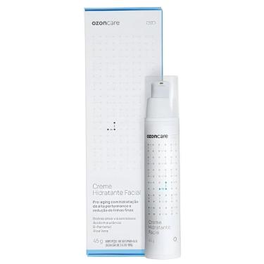Imagem de Creme Hidratante Facial Proaging Ozonizado Ativo 45G Ozoncare Aloe Vera Reducao De Linhas Vegano