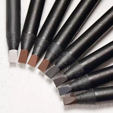 Imagem de Guapa Lápis de sobrancelha à prova d'água – Conjunto de lápis de sobrancelha removível com 5 peças para maquiagem permanente, microblading e aplicações de henna