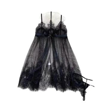 Imagem de Macacão Feminino Sem Mangas, Slim, Costas Descobertas, Saia Mini Pliss