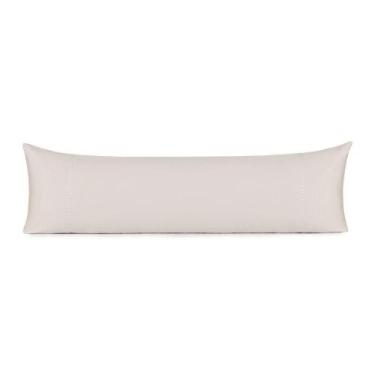 Imagem de Fronha Body Pillow Altenburg Bordados em Cetim 300 Fios Cerclê Branco