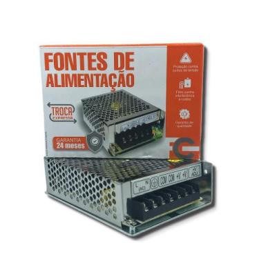 Imagem de Fonte colmeia 12v 10a - fc fontes 12% 1/