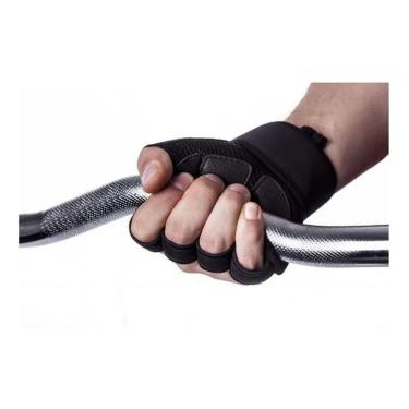 Imagem de Luva Profissional Com Munhequeira Para Musculação Crossfit