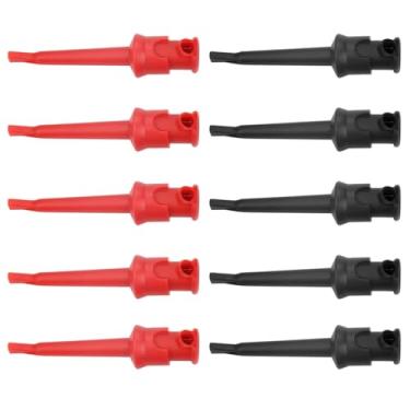 Imagem de Kit de Clipe de Gancho de Teste de Multímetro, Mini Ganchos de Mola Poderosos Seguram Componentes Minúsculos Firmemente, para Soldagem de Cabo SMTSMD IC D20, Adequado para