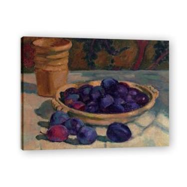 Imagem de FruitThéo van Rysselberghe: Impressão em tela neoimpressionista belga chave 40 x 52 cm emoldurada