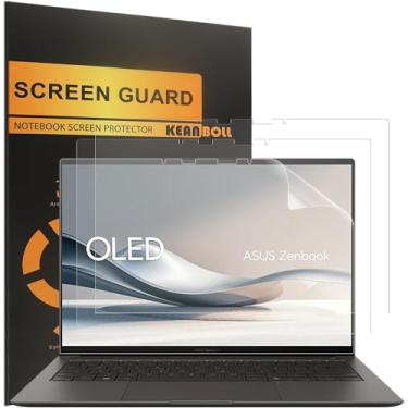 Imagem de Pacote com 3 protetores de tela projetados para o novo ASUS ZenBook S 14 (UX5406) 2024 (14 polegadas), protetor antirreflexo e antiimpressão digital (fosco) - (não é adequado para outros modelos!)