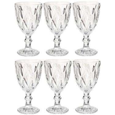 Imagem de Jogo Com Taças De Vidro Transparente De 320ml Com 6 Peças - D0668 - Dolce Home