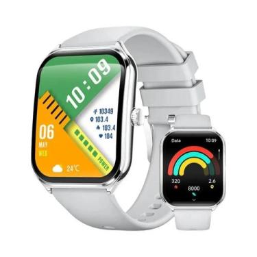 Imagem de Relógio Inteligente Ultra Fino Masculino Com Tela AMOLED De 1,96 Poleg