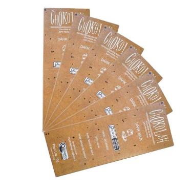 Imagem de Kit 6X: Chocolate Dark Milk 55% Cacau Açúcar Demerara