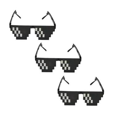 Imagem de Kit C/ 3 Óculos De Meme Pixel Mito Have Baladas Divertido - CM Present