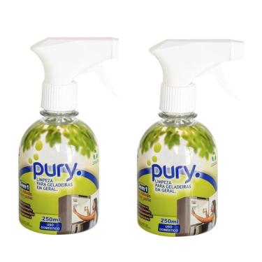 Imagem de 02 Air Pury Limpeza E Higienização Geladeira E Freezer 250Ml
