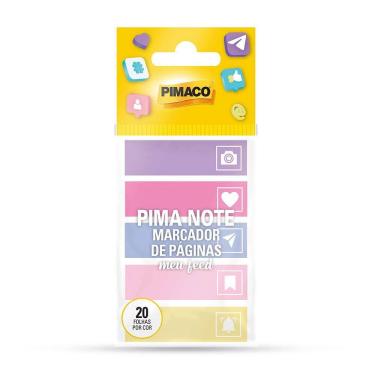 Imagem de Marcador de páginas abas Meu Feed com 100 unidades - Pimaco