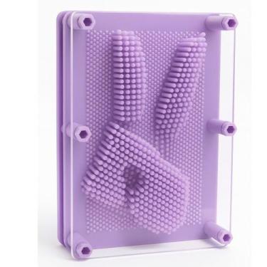 Imagem de Pinart Captador De Imagens 3d Colorido Grande 20x15cm - Roxo - Vitino